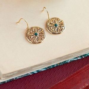 Sezane 14K gold plated over sterling silver earrings